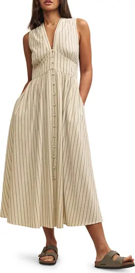 Nobody's Child Starlight Stripe Sleeveless Organic Cotton Maxi Dress | Nordstrom | Nordstrom