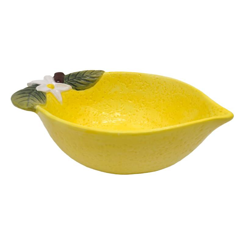 Lemon Ceramic Serve Bowl, 10" | At Home