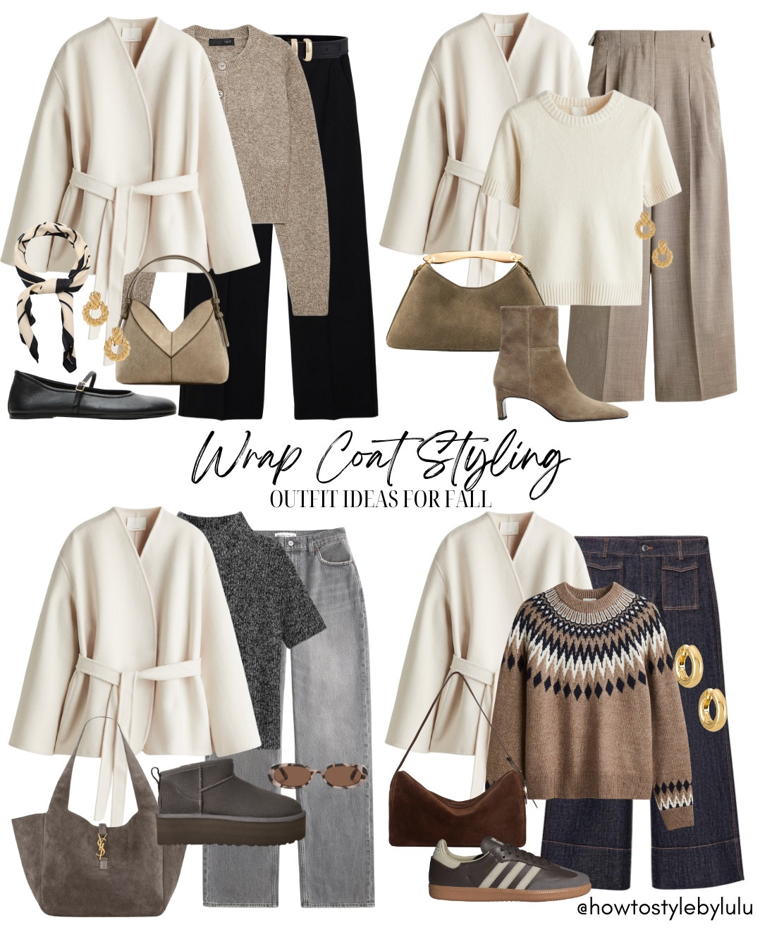 WRAP COAT STYLING✨

#LTKstyletip #LTKautumn #LTKwinter