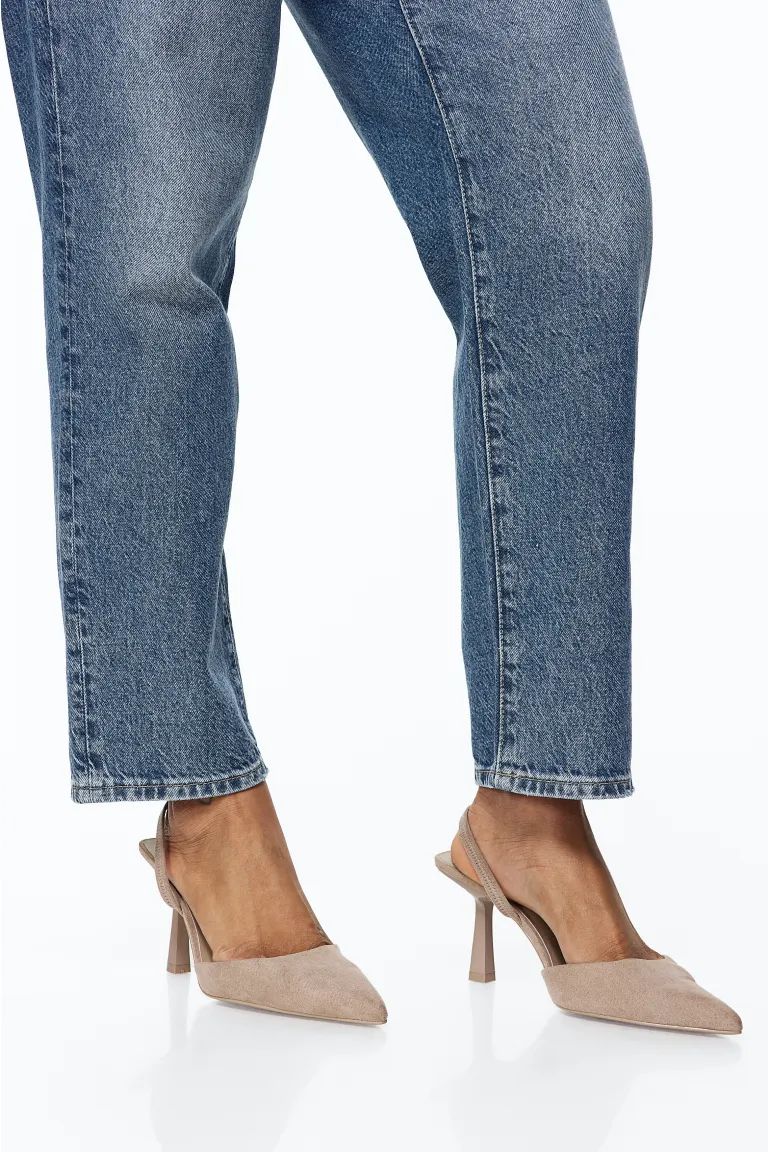 Curvy Fit Mom Ultra High Ankle Jeans | H&M (US)