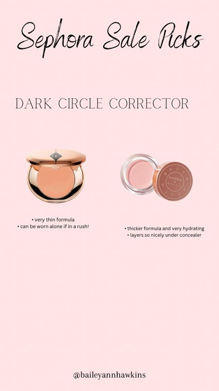 Sephora Sale Picks! Dark circle correctors 

#LTKbeauty