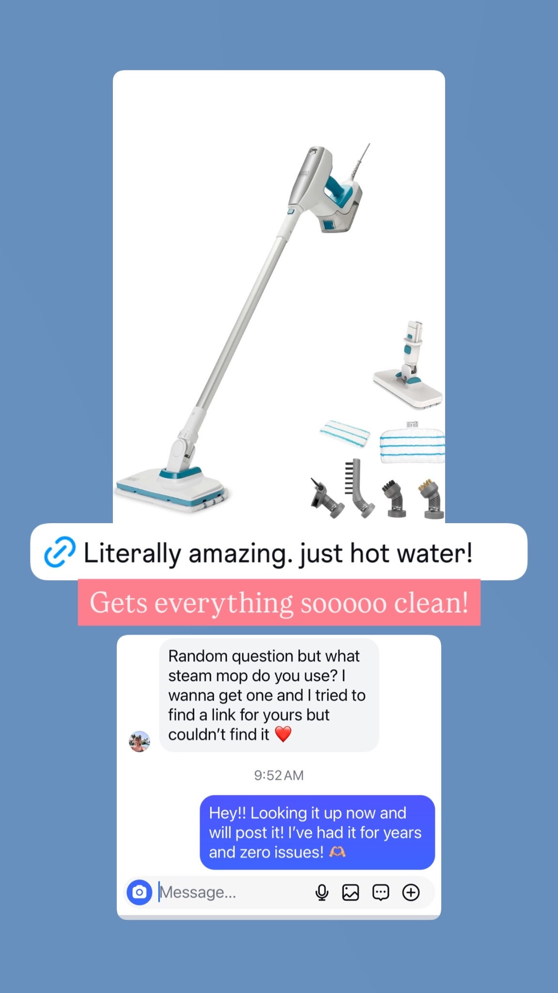 Cleaning // mop // steam mop // cleaning hacks 

#LTKSaleAlert #LTKSeasonal #LTKFindsUnder100