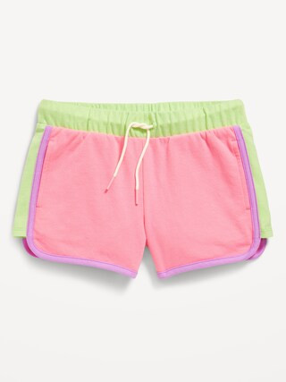 Dolphin-Hem French-Terry Cheer Shorts for Girls | Old Navy (US)