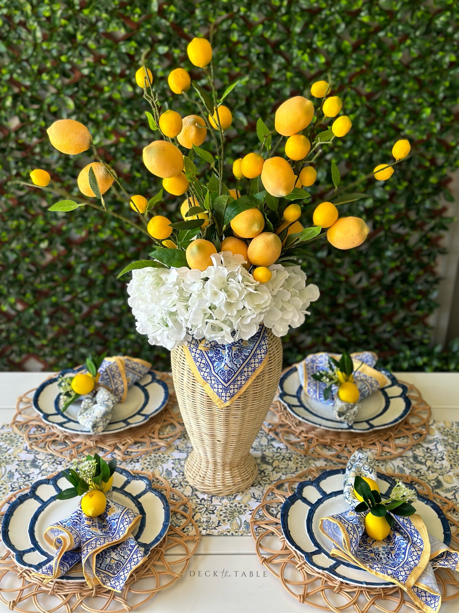 Create your own lemon-inspired table! Check out our Blog for all the details www.shopdeckthetable.com 


#LTKhome #LTKfamily #LTKSeasonal