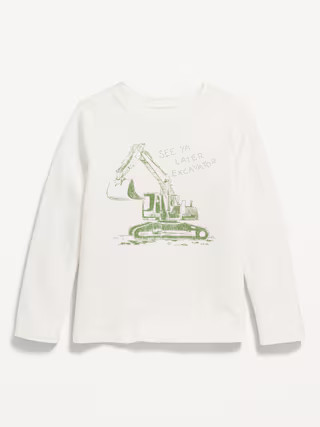 Long-Sleeve Unisex Graphic T-Shirt for Toddler | Old Navy (US)