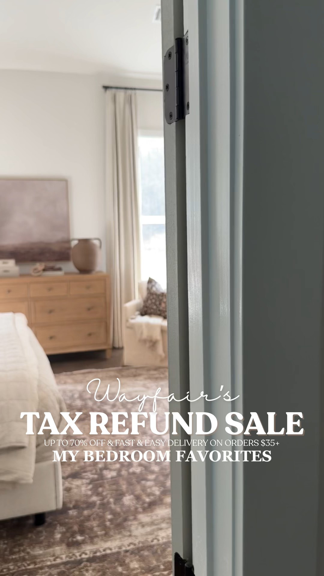 SOOO many of my bedroom items are on sale for @wayfair’s Tax Refund Sale with up to 70% off and fast & easy delivery on orders over $35! You all know how much I love shopping at Wayfair! You can’t beat the quality or the price! #ad #WayfairPartner #wayfair 

#LTKHome #LTKSeasonal #LTKSaleAlert