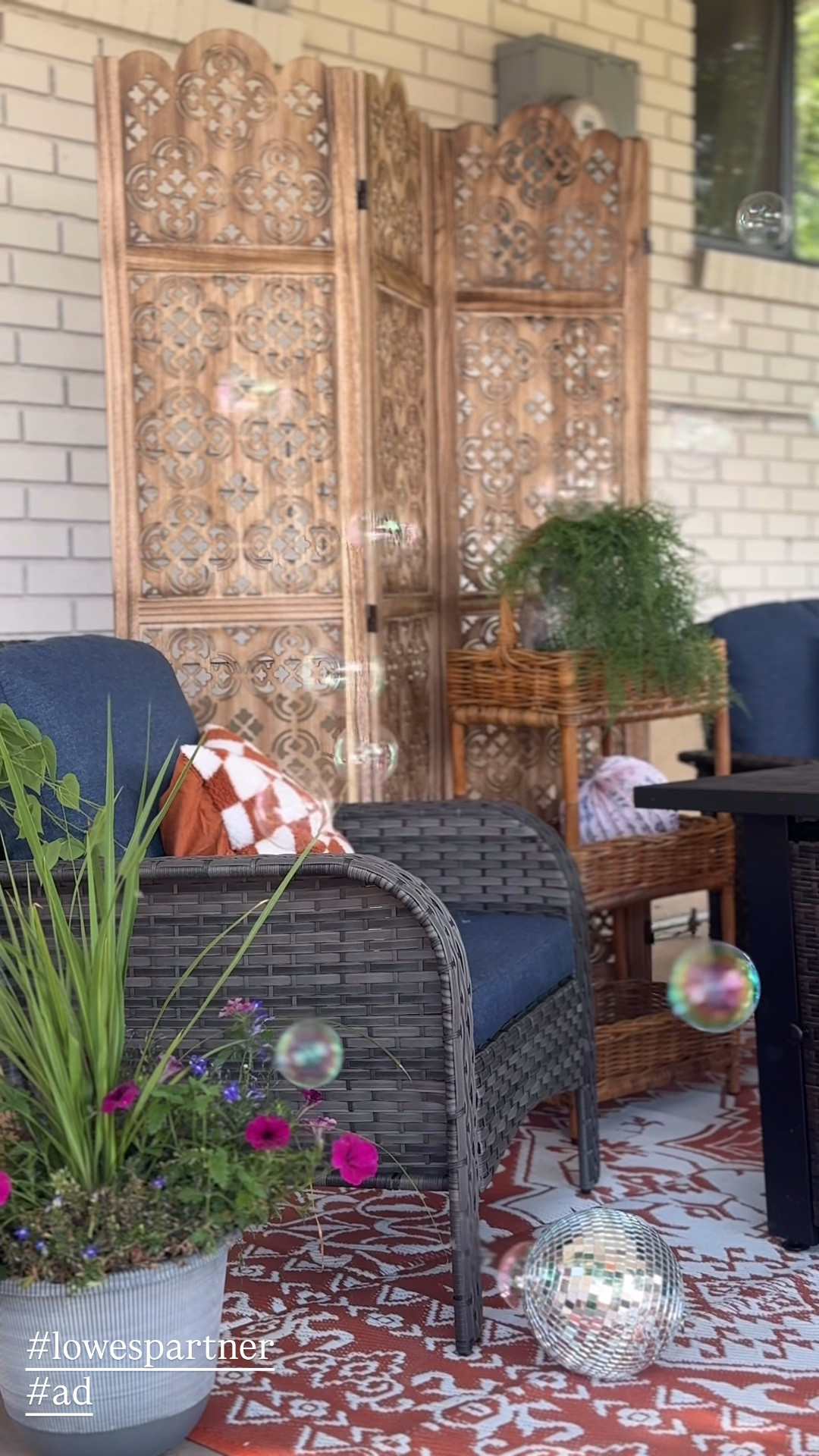 Creating a backyard oasis to enjoy all summer long with the help of @lowes ! From patio chairs & fire pits, to hammock swings & outdoor movie equipment, Lowe’s has you covered! 

#ad #lowespartner

#LTKSeasonal #LTKHome #LTKSaleAlert