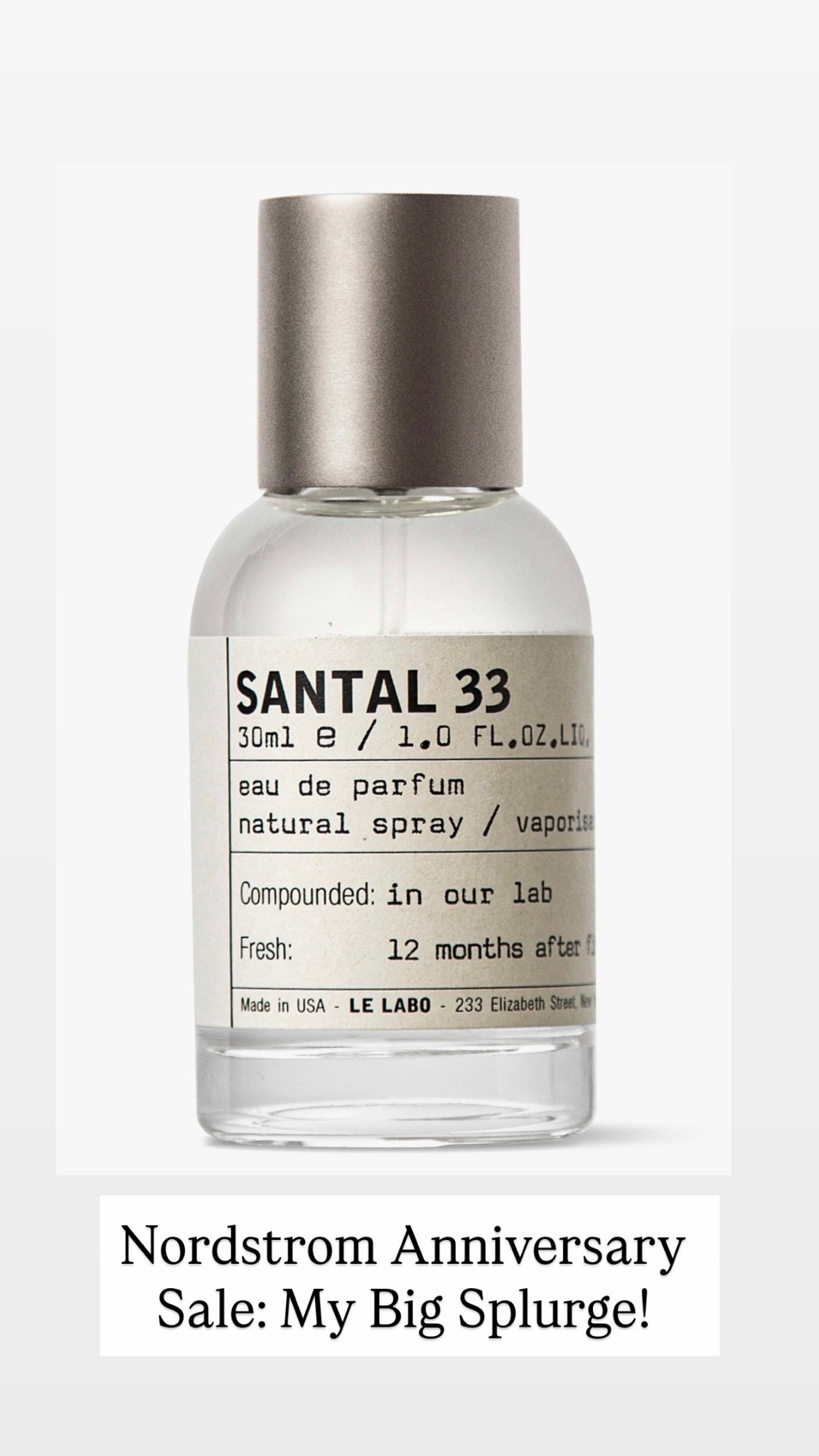 The Nordstrom Anniversary Sale is live for card members and live on the 18th for everyone! My favorite fragrance of all time was my first purchase!

#LTKSaleAlert #LTKBeauty #LTKselfcare