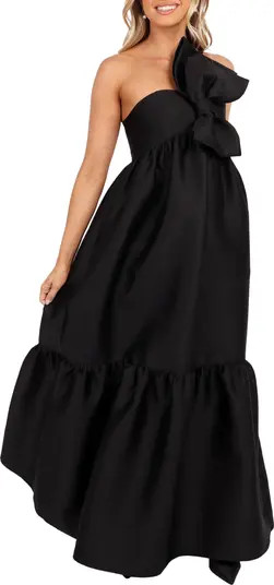 Petal & Pup Betina Bow One-Shoulder Gown | Nordstrom | Nordstrom