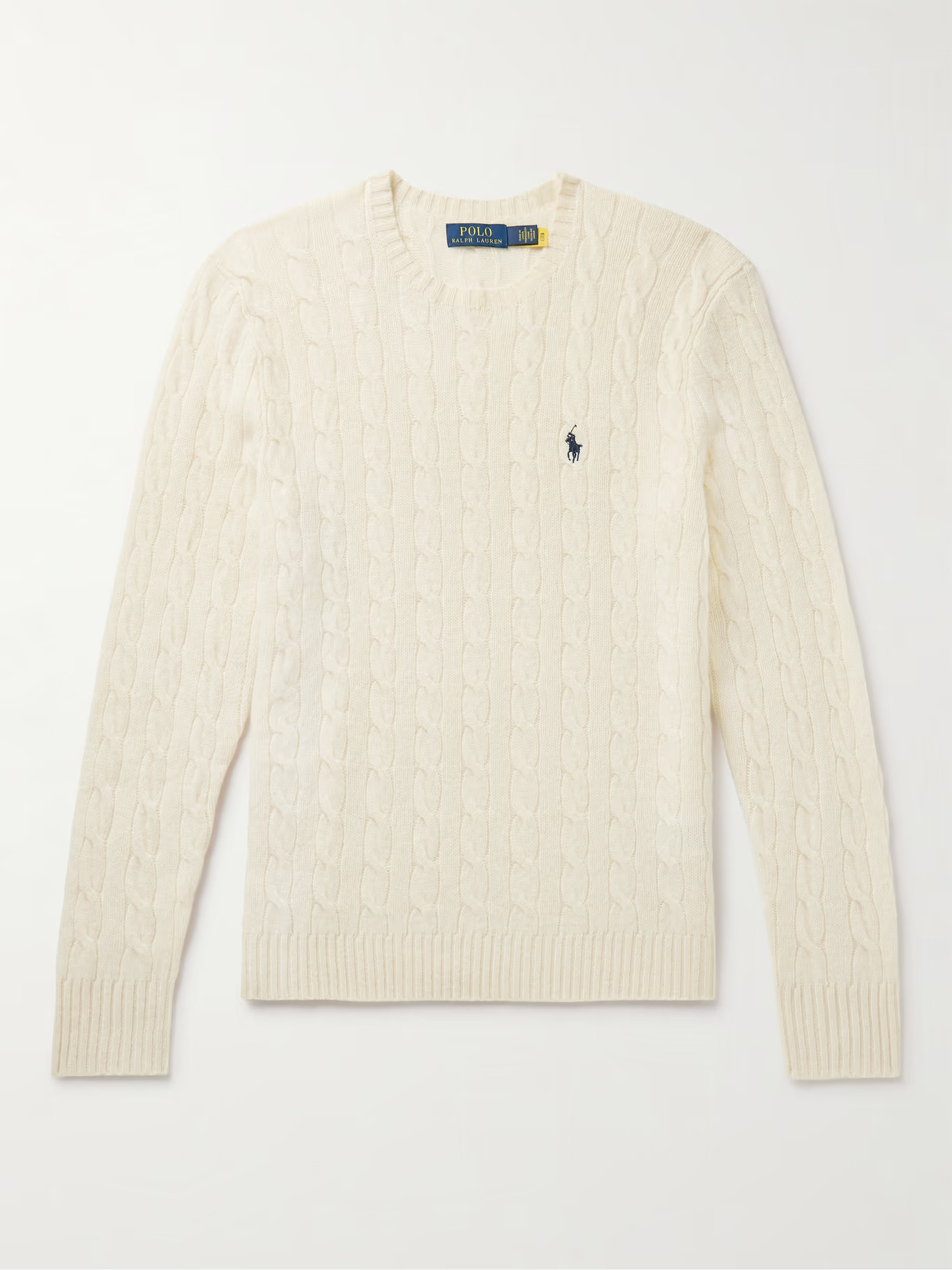 Slim-Fit Cable-Knit Wool and Cashmere-Blend Sweater | Mr Porter (US & CA)