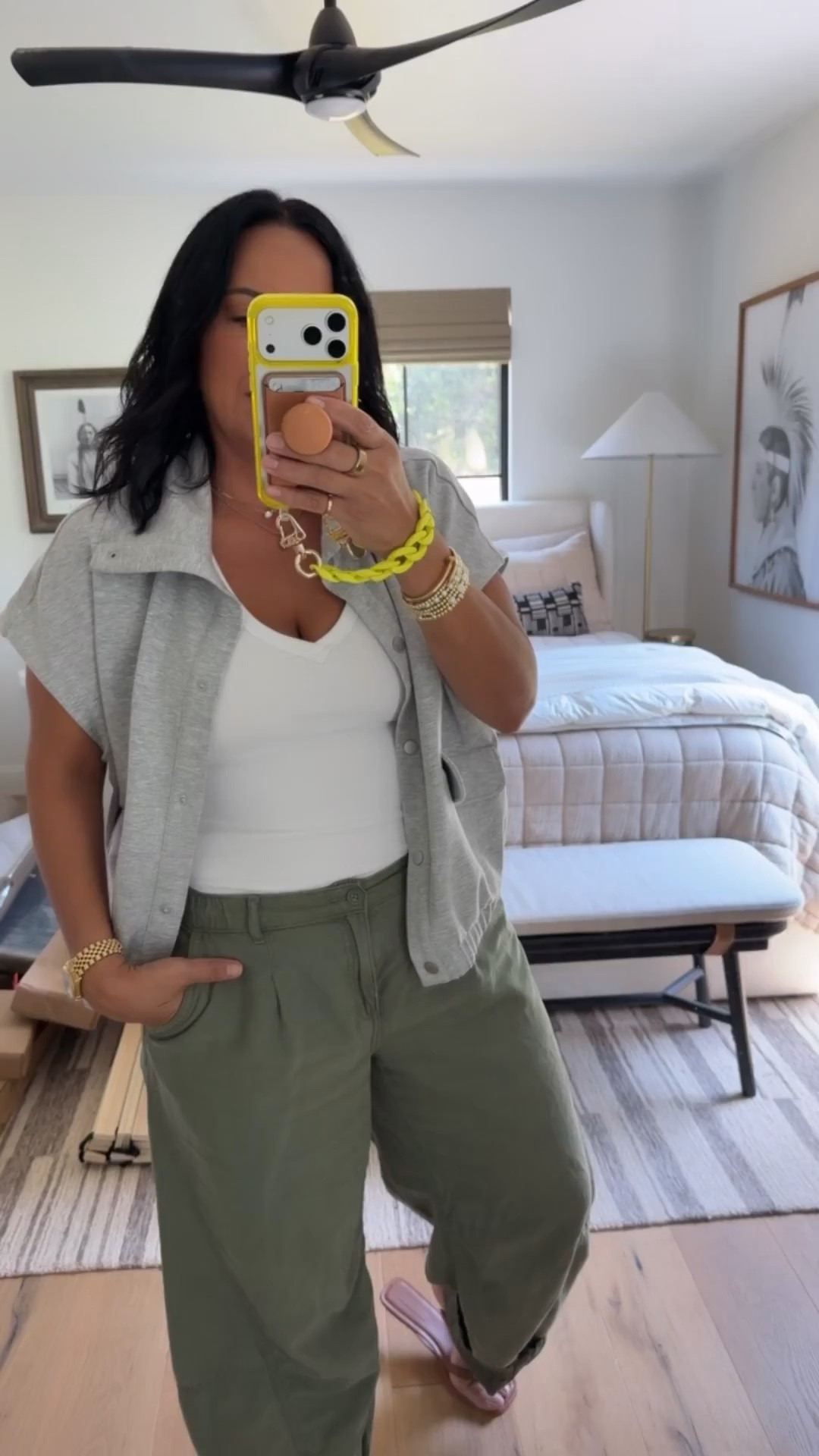 Tank size medium, pants size medium, sandals fit tts

#LTKootd #LTKSeasonal #LTKActive
