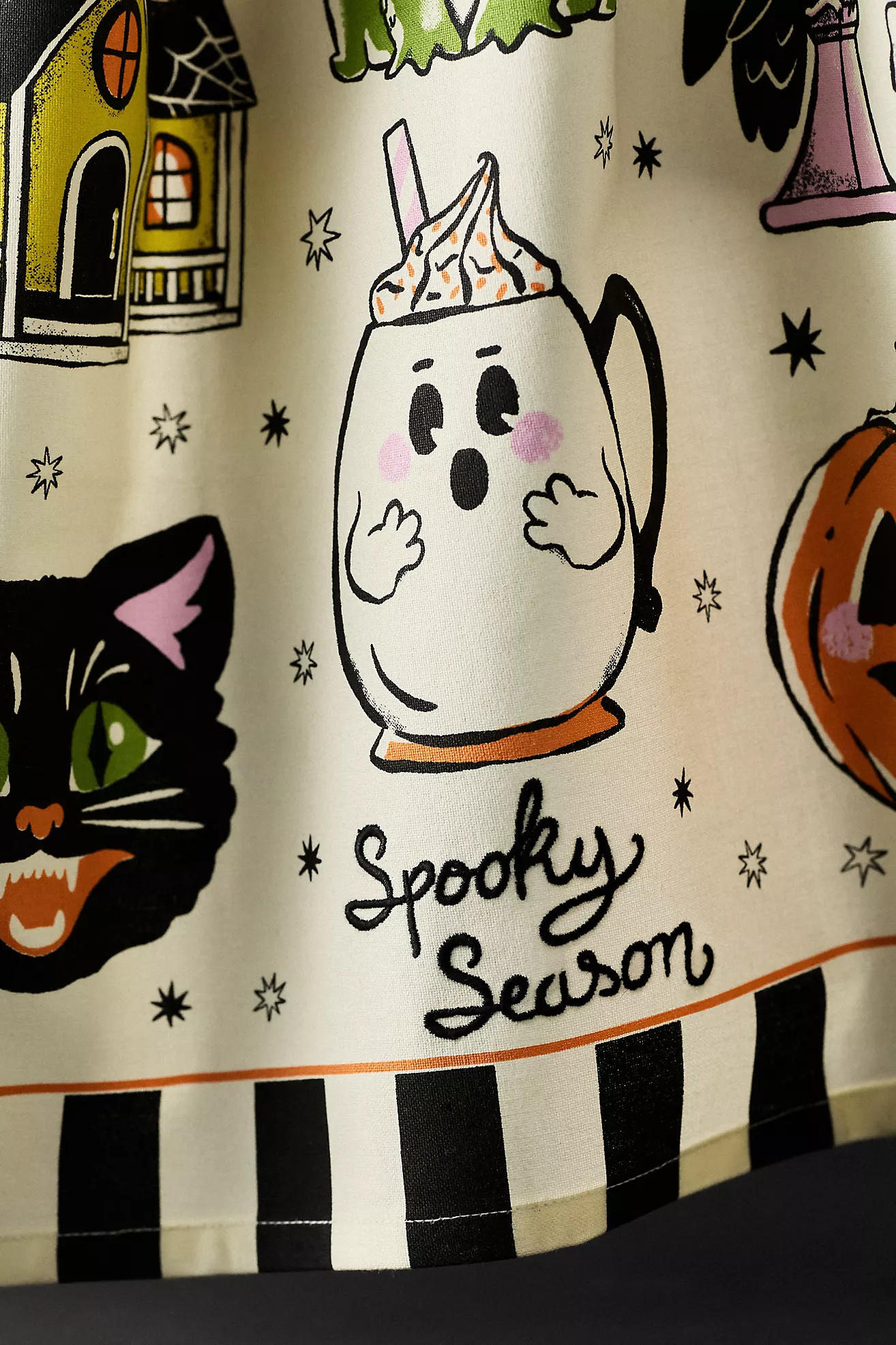 Halloween Mugs Dish Towel | Anthropologie (US)