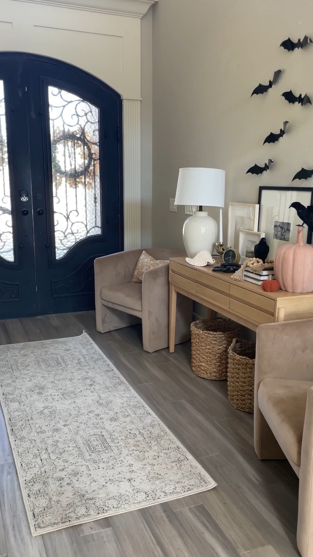 The Entry of our home should not only be pretty but also practical and functional for a busy family! 

#LTKhome #LTKVideo