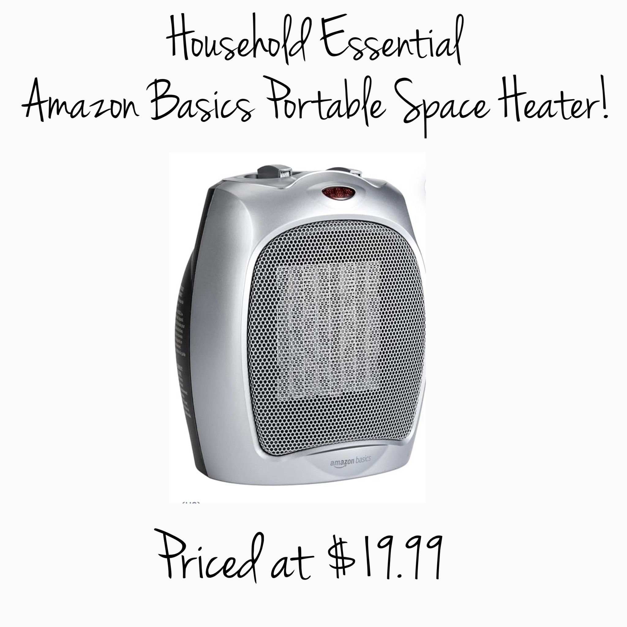 Household and office essential! Space heater, portable space heater, Amazon finds. 

#LTKFindsUnder50 #LTKHome #LTKGiftGuide