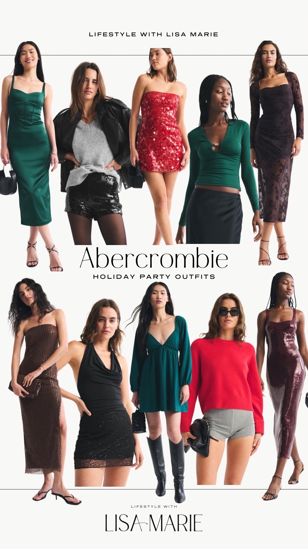 Abercrombie holiday party outfits. Christmas party. Work holiday party. New Year’s Eve dresses. Sequin skirts and dresses. Holiday sweaters. 


#LTKSeasonal #LTKFindsUnder100 #LTKHoliday