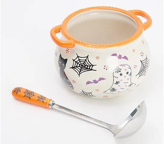 Temp-tations Seasonal 2-qt Soup Tureen with Ladle - QVC.com | QVC