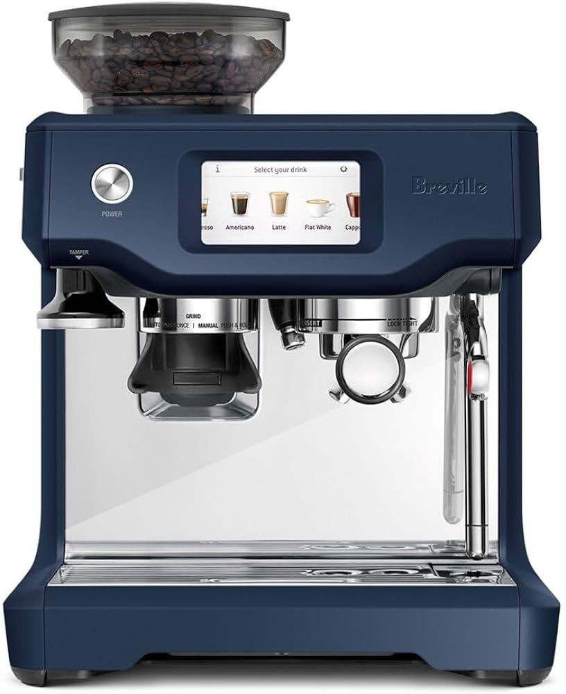 Breville Barista Touch Espresso Machine, Damson Blue | Amazon (US)