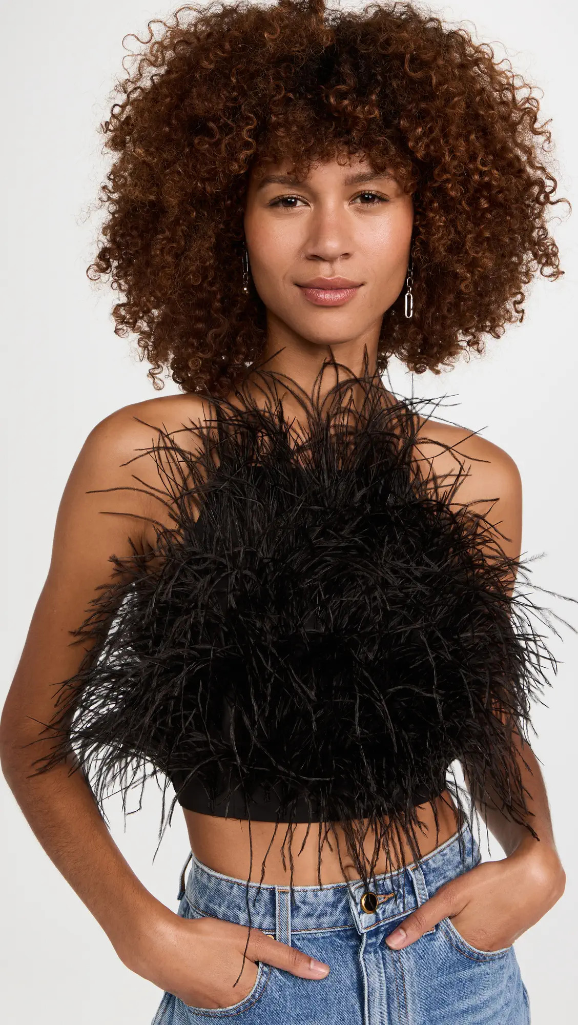 o.p.t Birdy Feather Top | Shopbop | Shopbop