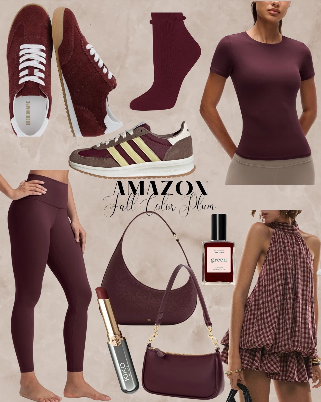 Plum and dark cherry for fall!!