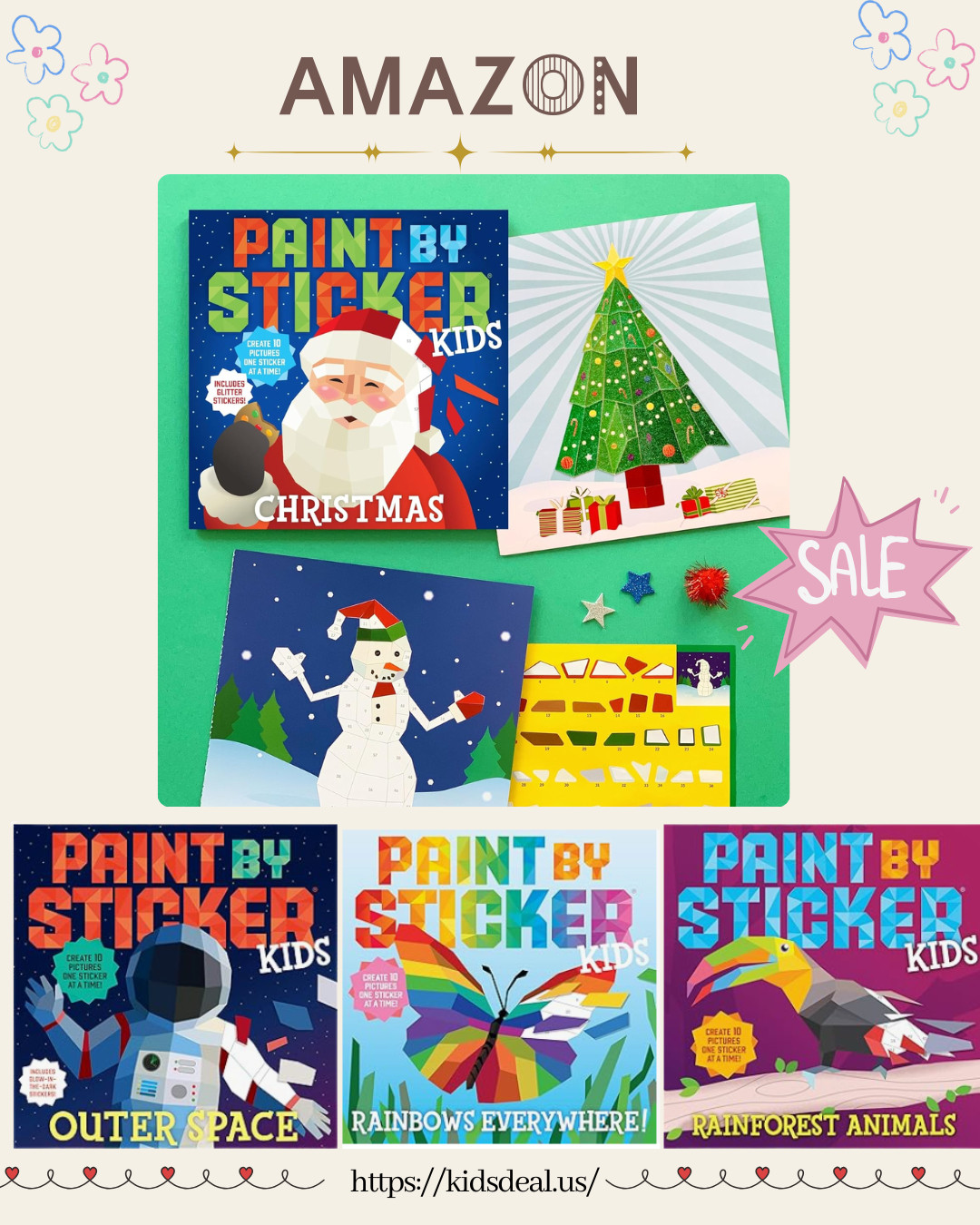 ✨Keep kids busy & creative this holiday!🎄
Fun Christmas Mosaic Sticker Book – 10 festive designs (🎅🎁⛄️🎄). Just match numbers & stick for a cool 3D mosaic look! Perfect travel toy & screen-free fun.💖

🔥 61% OFF – only $4! Don’t miss out!

#KidsActivities #StickerBook #ChristmasFun #TravelWithKids #HolidayVibes #CreativePlay #ScreenFreeFun #GiftForKids #DealAlert 🎨 

 

#LTKTravel #LTKKids #LTKFamily