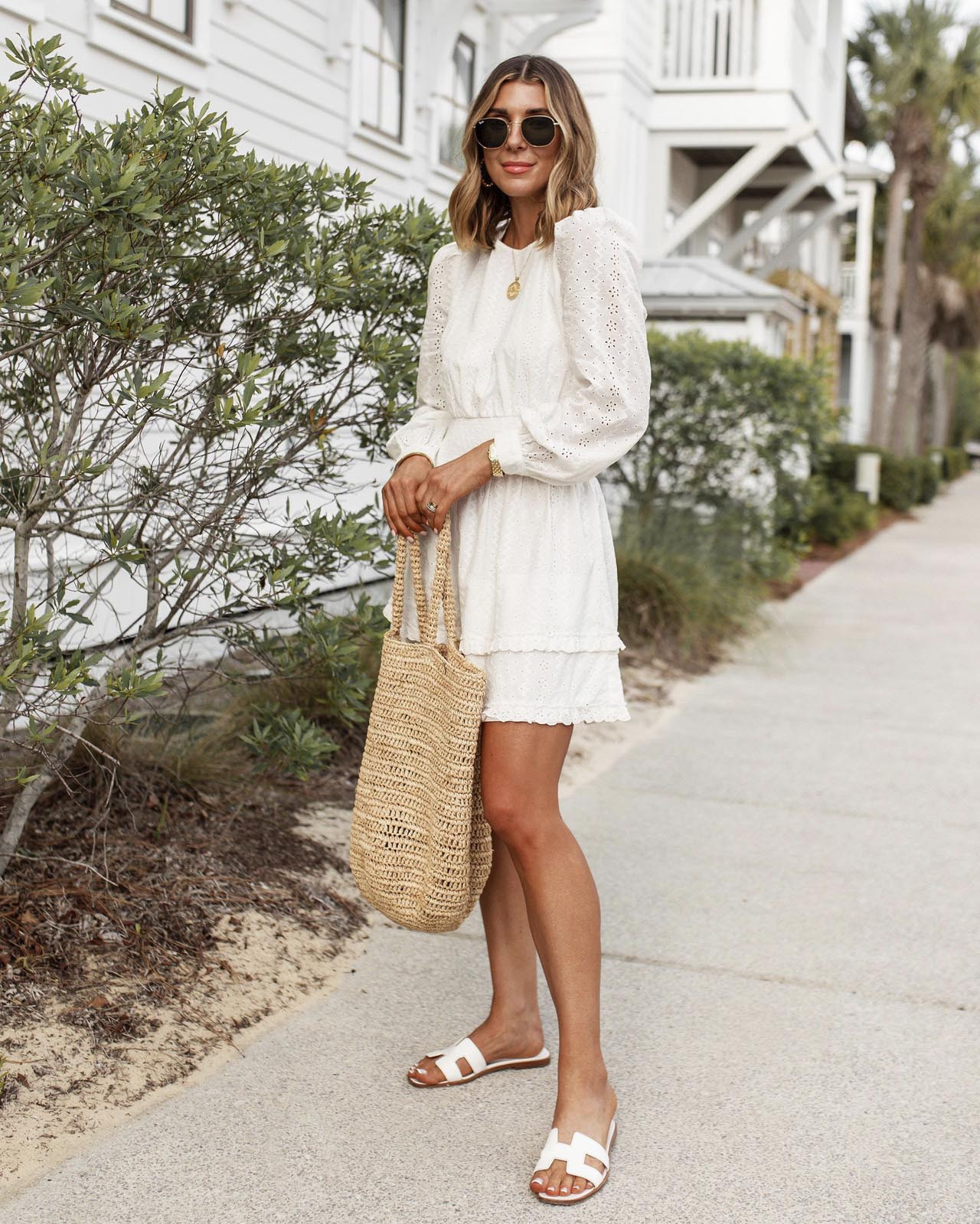 Splendid x Cella Jane Eyelet Mini Dress | Splendid