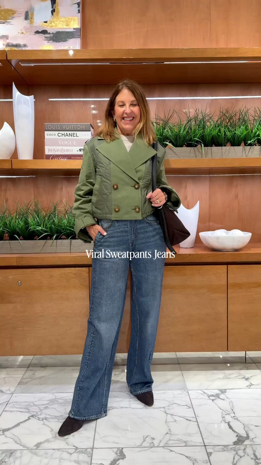 These are the viral sweatpants everyone is talking about and they are on the Nordstrom Anniversary Sale! 

You can dress it up or down and look chic and comfortable.  

I immediately loved this jacket from Veronica Beard. It’s modern and perfect to complete any of your outfits. 

These items will sell fast! If you like them, order now.   

Boots are Bondo, waterproof and are so comfortable. 

The handbag is by Rag & Bone and is a classic style you can wear daily. 

Coat and pants run tts. I'm wearing Xs in both.

#LTKOver40 #LTKSeasonal #LTKSaleAlert