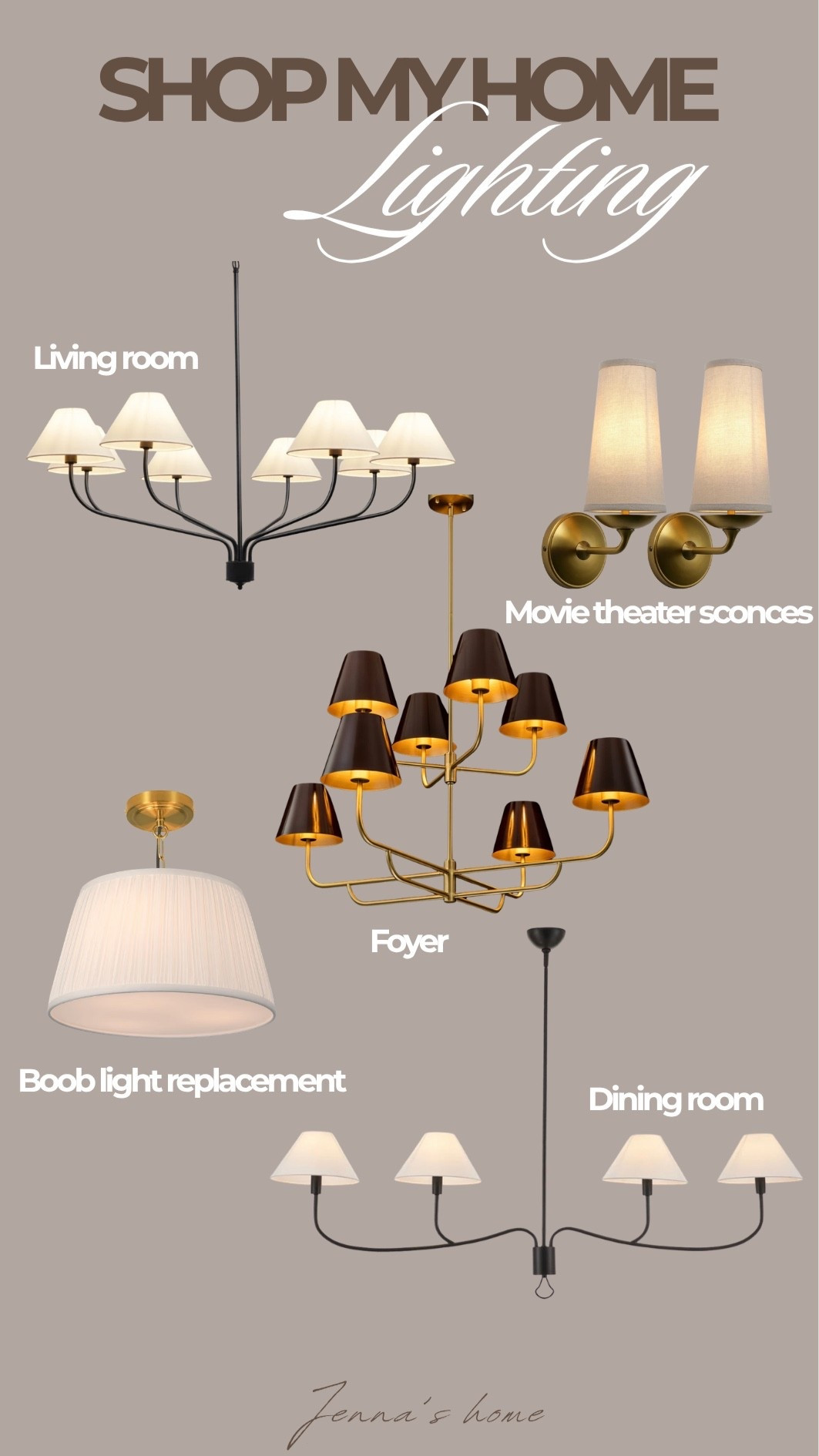 Recently purchased lighting for our new home! A mix of Amazon & Wayfair and all budget friendly. I linked some lighting not included in the board that we’ve added to our girls bedrooms.

#LTKHome #LTKSeasonal