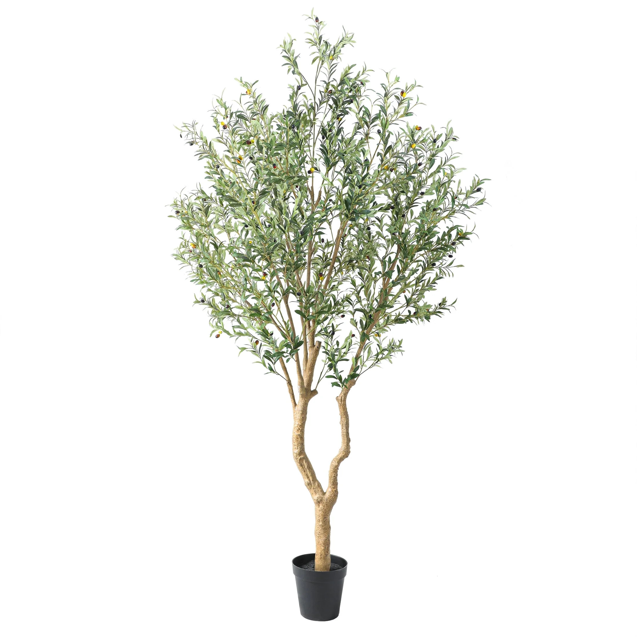 Nafresh 10FT Large and Fuller Style Artificial Olive Tree with Pot - Realistic Faux Olive Plant f... | Walmart (US)
