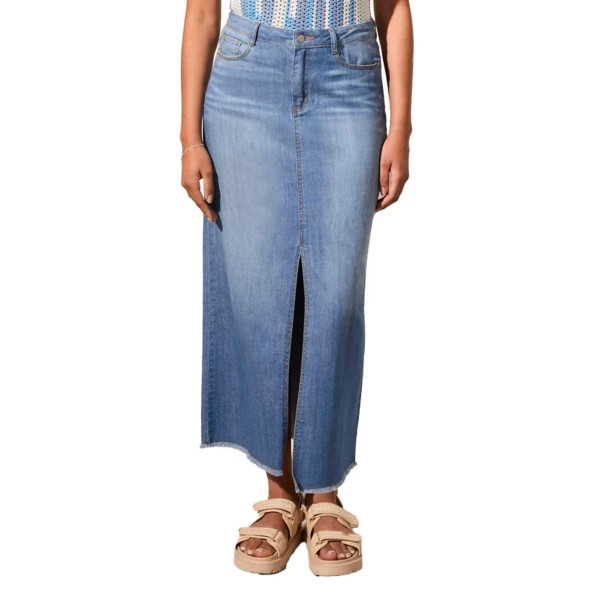 Women's Tribal Slit Accent Denim Skirt 16 Coastline | Scheels