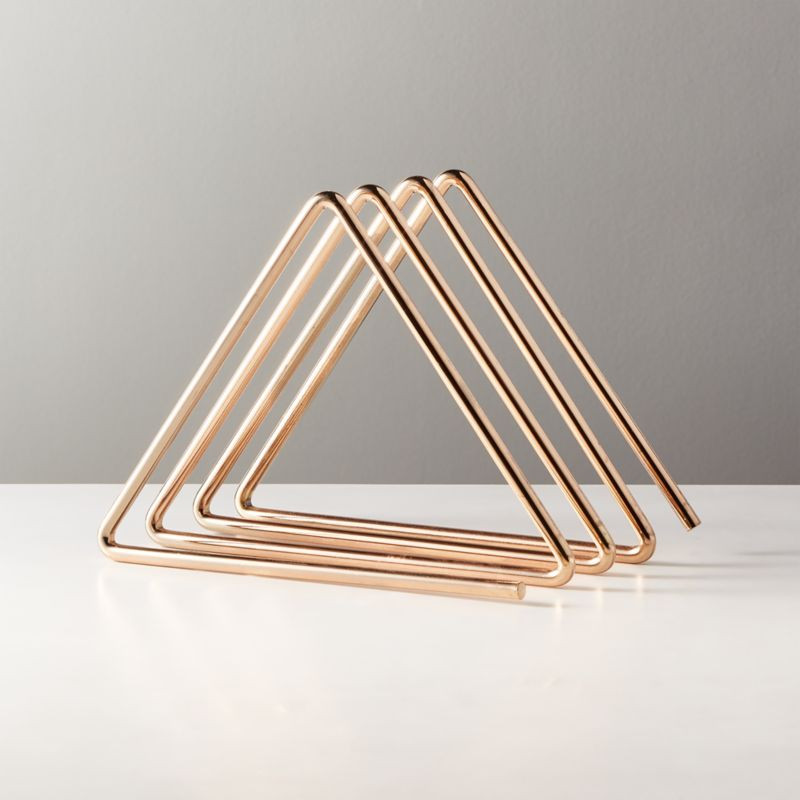 Gilded Gold File Holder + Reviews | CB2 | CB2