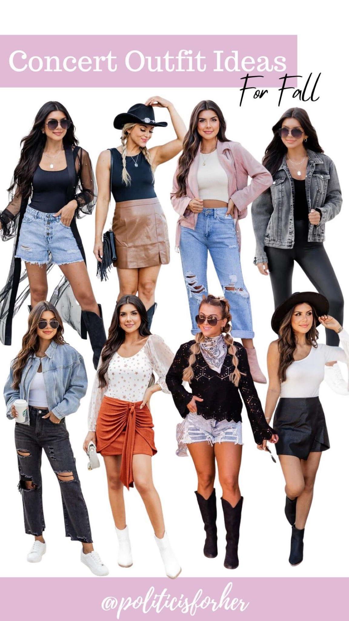 Cozy and cute fall concert outfit ideas! Love these simple fall styles for a date night concert or just hanging out with friends. 

#LTKstyletip #LTKfindsunder50 #LTKSeasonal