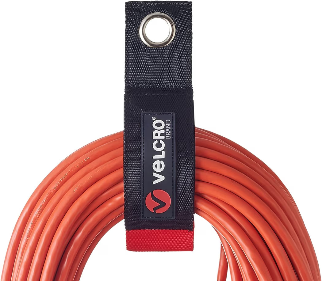 VELCRO Brand Easy Hang Extension Cord Organizer Holder | Large 18" Heavy Duty Straps for Garage O... | Amazon (US)