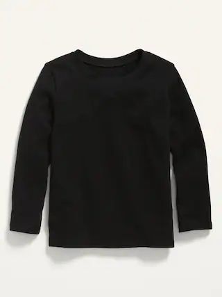 Unisex Solid Long-Sleeve T-Shirt for Toddler | Old Navy (US)