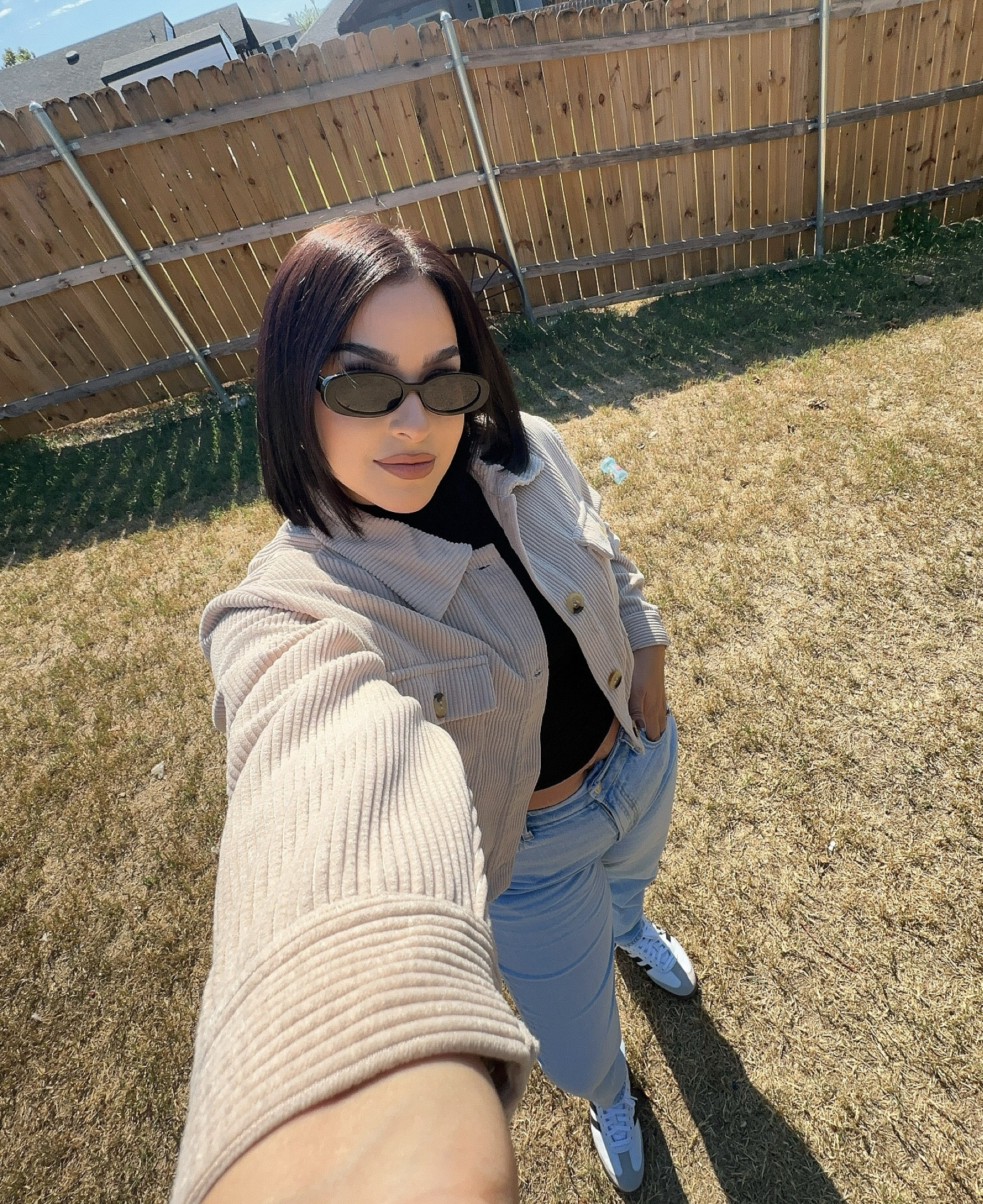 OOTD ✨
Shirt:M
Coat: L
Jeans: 10
Shoes: 6.5 (run big- had to size down a full size on these & a half size on the black ones)

#LTKBeauty #LTKShoeCrush #LTKStyleTip