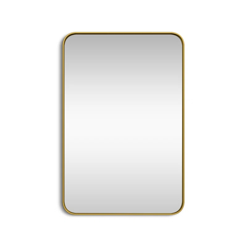 Aubin Metal Flat Mirror | Wayfair North America