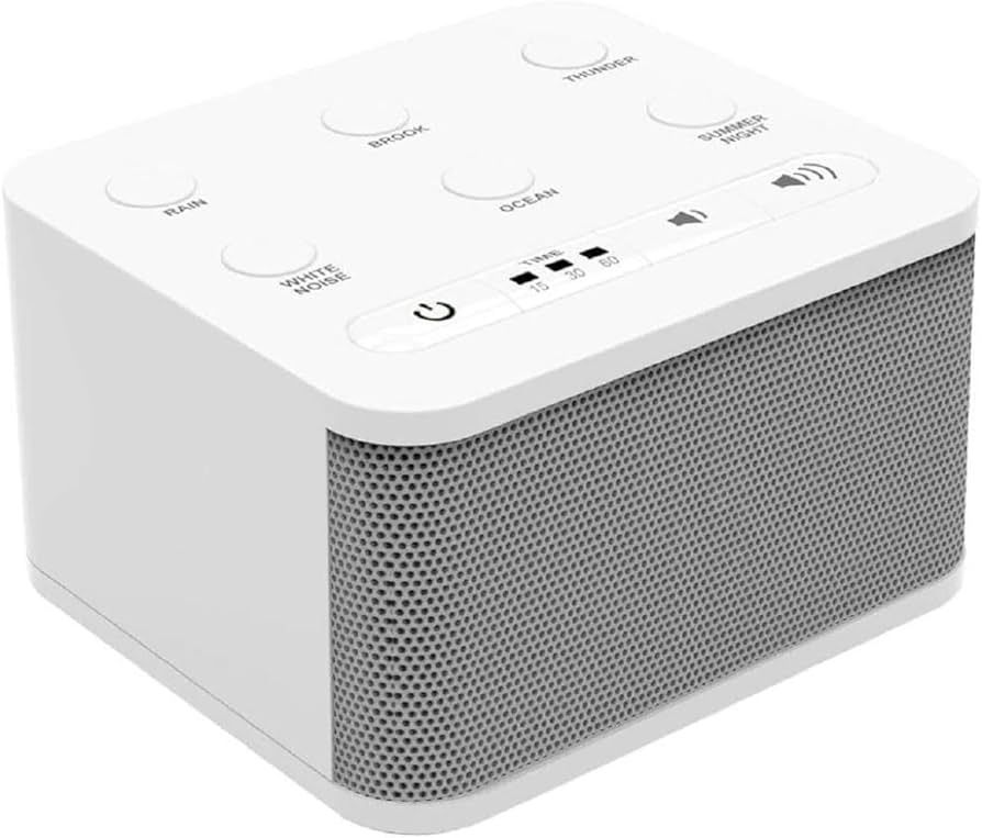 White Noise Generator, Rain Sound Machine for Sleeping, Baby Soother - Portable White Noise Machi... | Amazon (US)