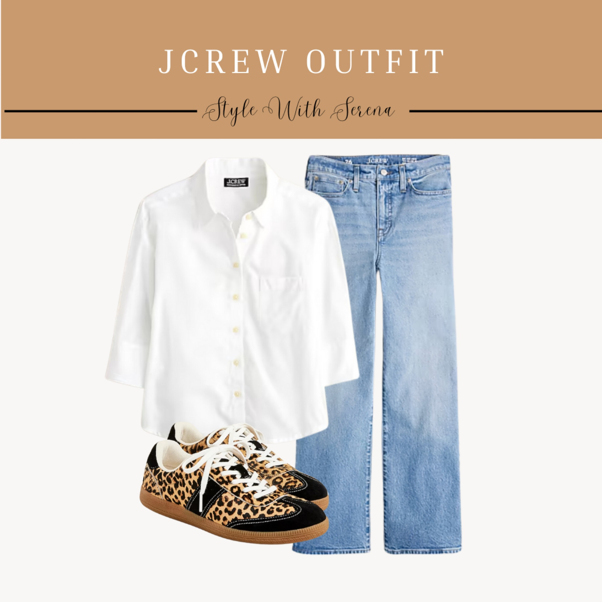 Jcrew outfit, fall outfit, fall fashion, leopard, sneakers, jeans, causal fall outfit 

#LTKSeasonal #LTKOver40 #LTKStyleTip