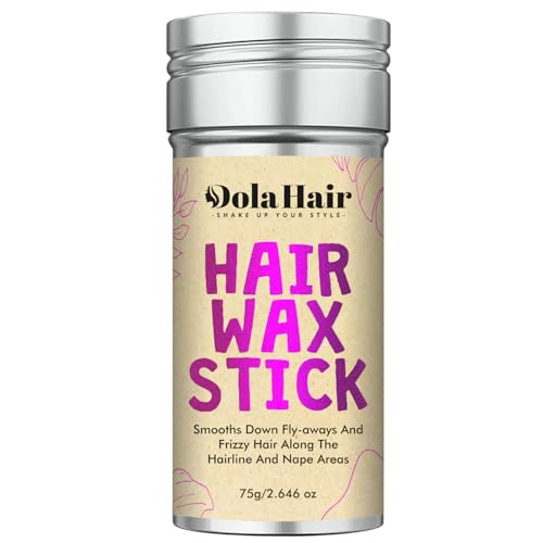 Dolahair Hair Wax Stick - Flyaway Control and Styling Pomade for Kids, Women, and Men - Hair Bun Maker and Accessorie (1 Pack of Wax) | Amazon (US)