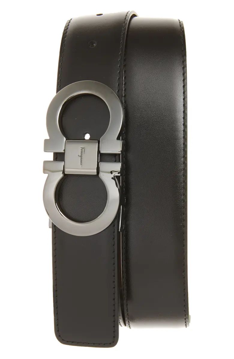 Salvatore Ferragamo Reversible Leather Belt | Nordstrom | Nordstrom