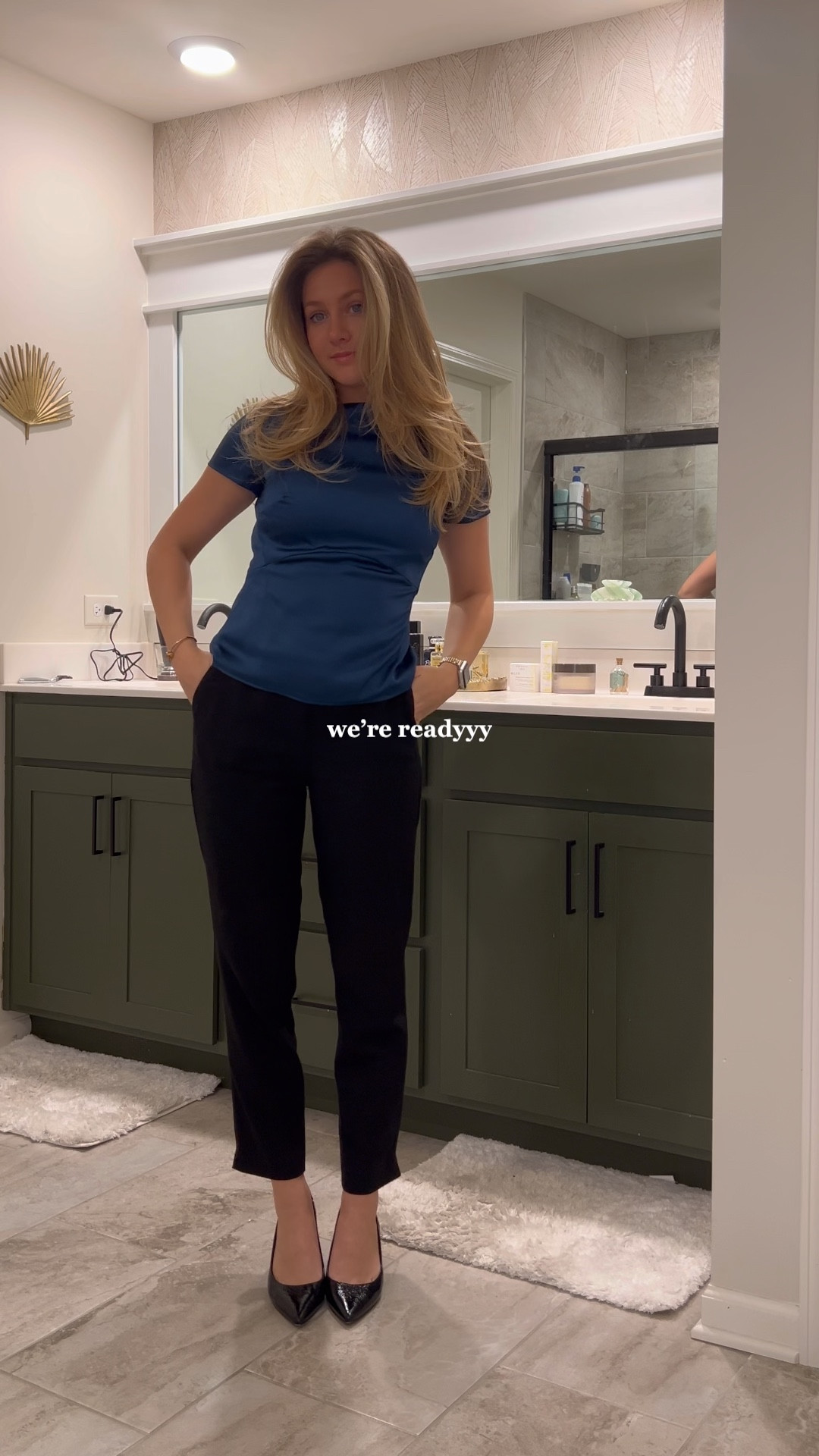 work GRWM 🤍 wearing 0 in the top and pants 

#LTKVideo #LTKWorkwear #LTKFallSale