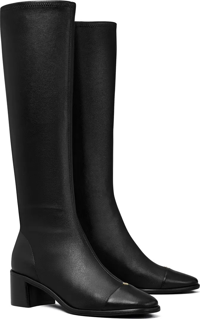 Tory Burch Cap Toe Knee High Boot (Women) | Nordstrom | Nordstrom