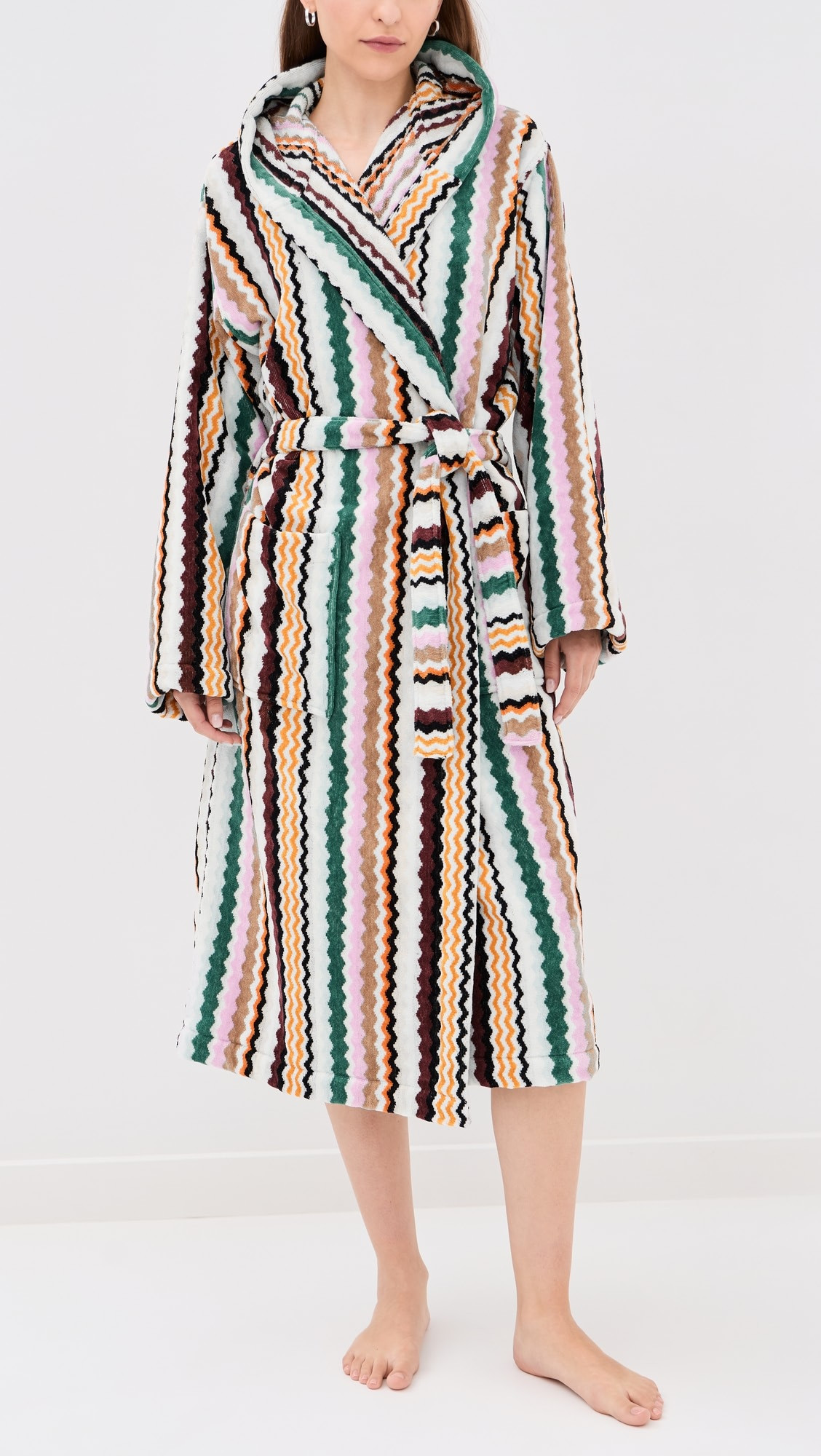 Aura Hooded Bathrobe | Shopbop
