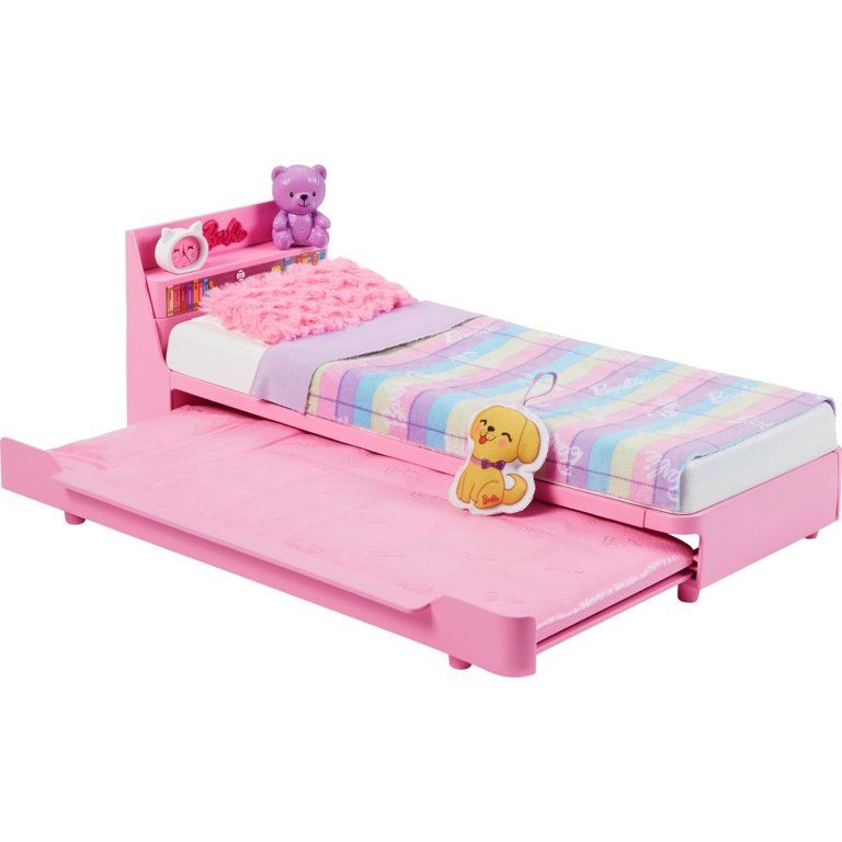 Barbie Furniture for Preschoolers, My First Barbie Bedtime Playset | Walmart (US)