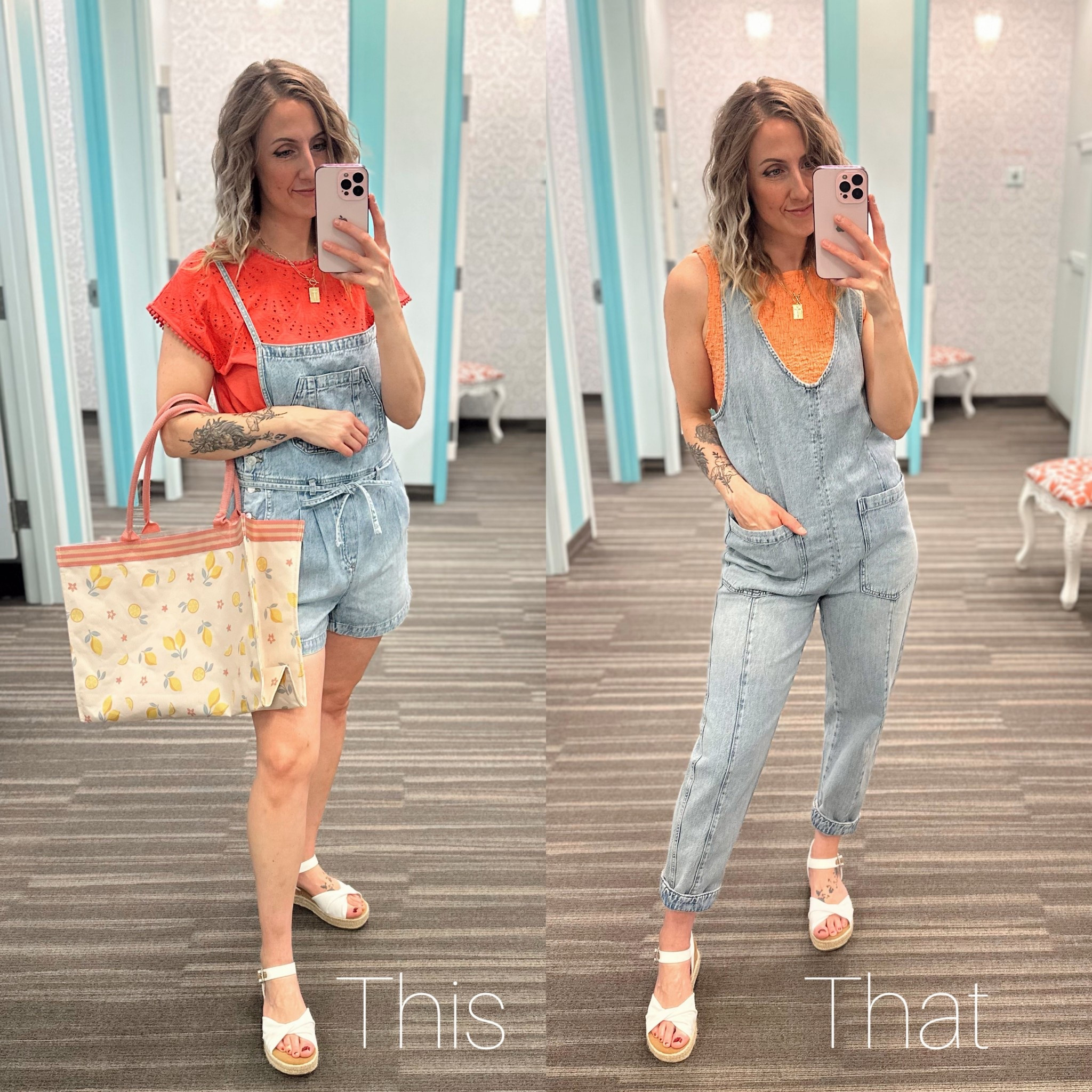 Wearing small in tops and overalls/jumpsuit 

#LTKSaleAlert #LTKootd #LTKmomlife