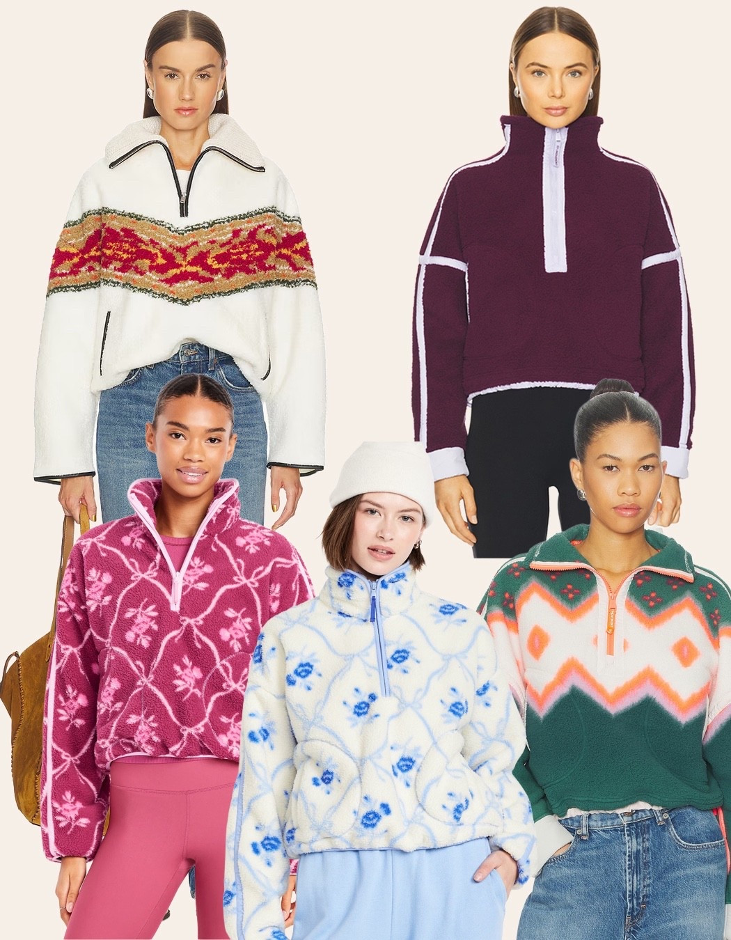 Cozy fleece zip up sherpa jackets for this cold winter weather - ways to stay warm and stylish this winter with a Free People and Old Navy fleece.  On sale. #oldnavy #revolve #freepeople #fleece #cozywinteroutfits #winterjackets #fleecejackets #over40style

#LTKSaleAlert #LTKootd #LTKOver40