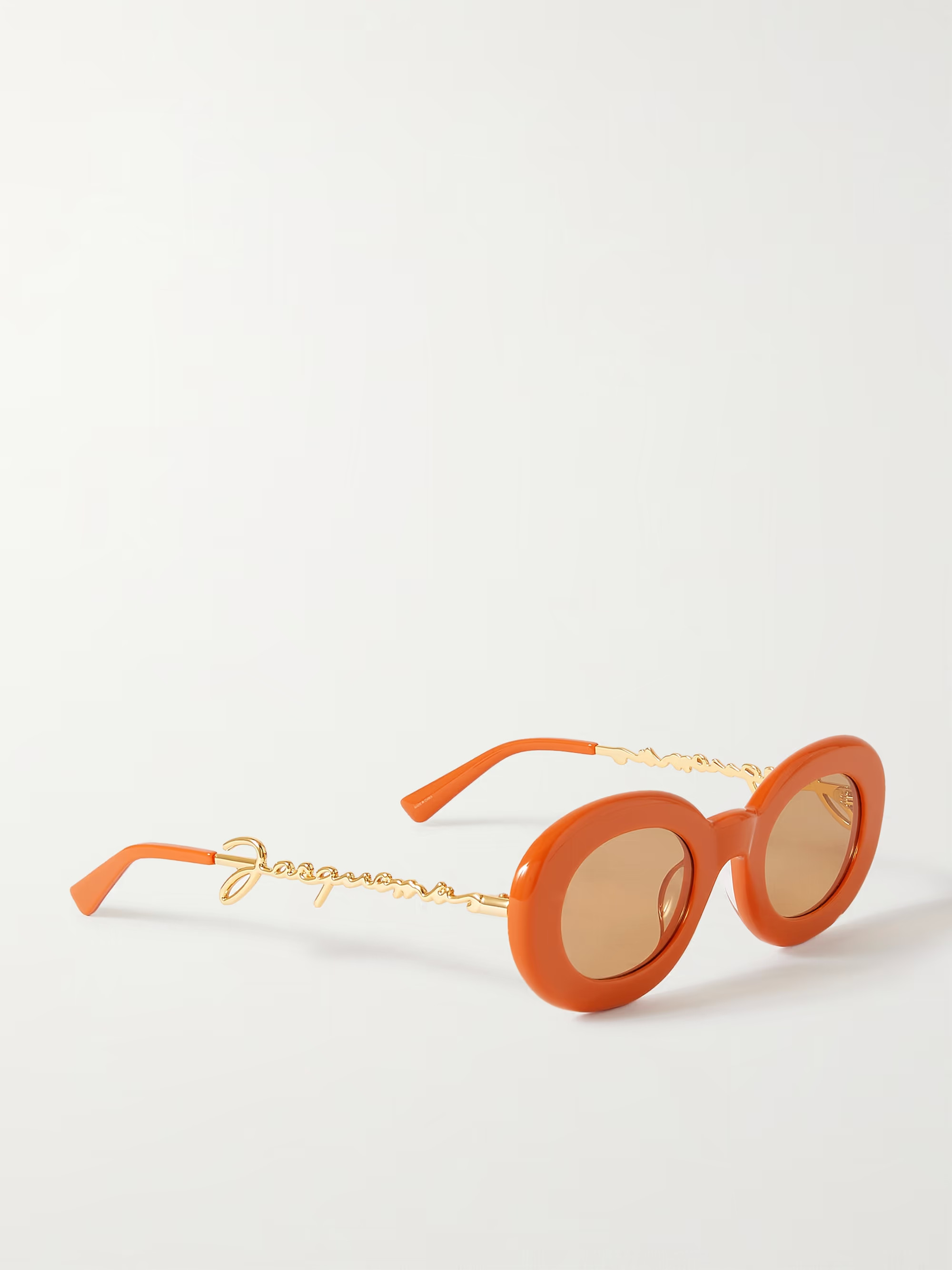 JACQUEMUSRound-frame acetate sunglasses | NET-A-PORTER (US)