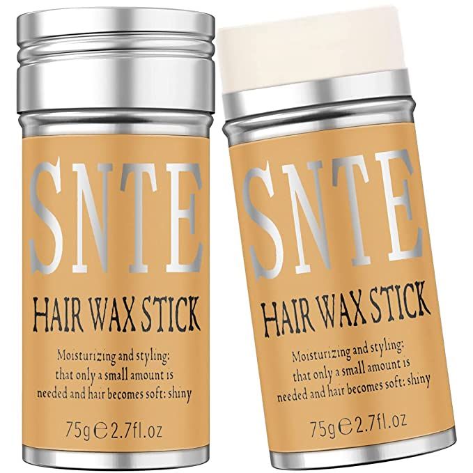 Hair Wax Stick, 2PCS x 2.7 Oz Wax Stick for Hair Wigs Edge Control Slick Stick Hair Pomade Stick ... | Amazon (US)