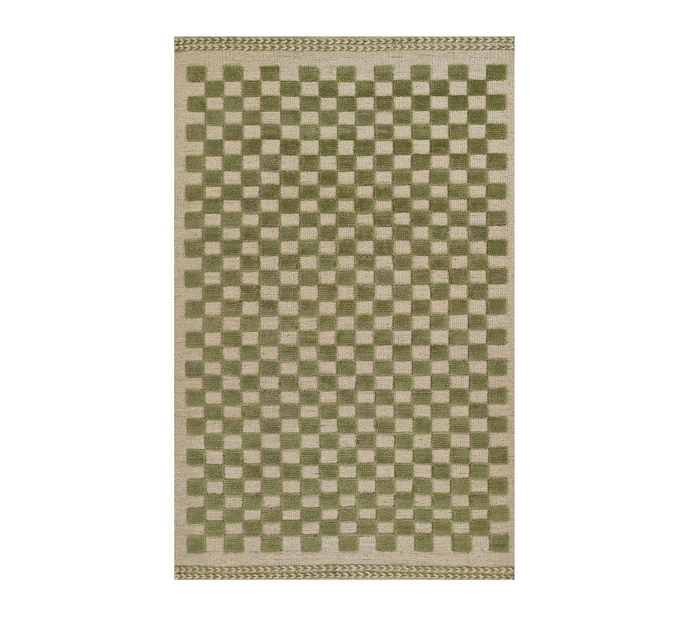 Oletta Handwoven Wool Rug | Pottery Barn (US)