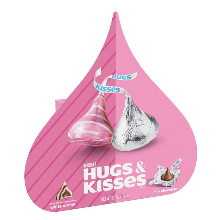 Hershey's Valentine's Hugs & Kisses Gift Heart Box - 6.5oz | Target