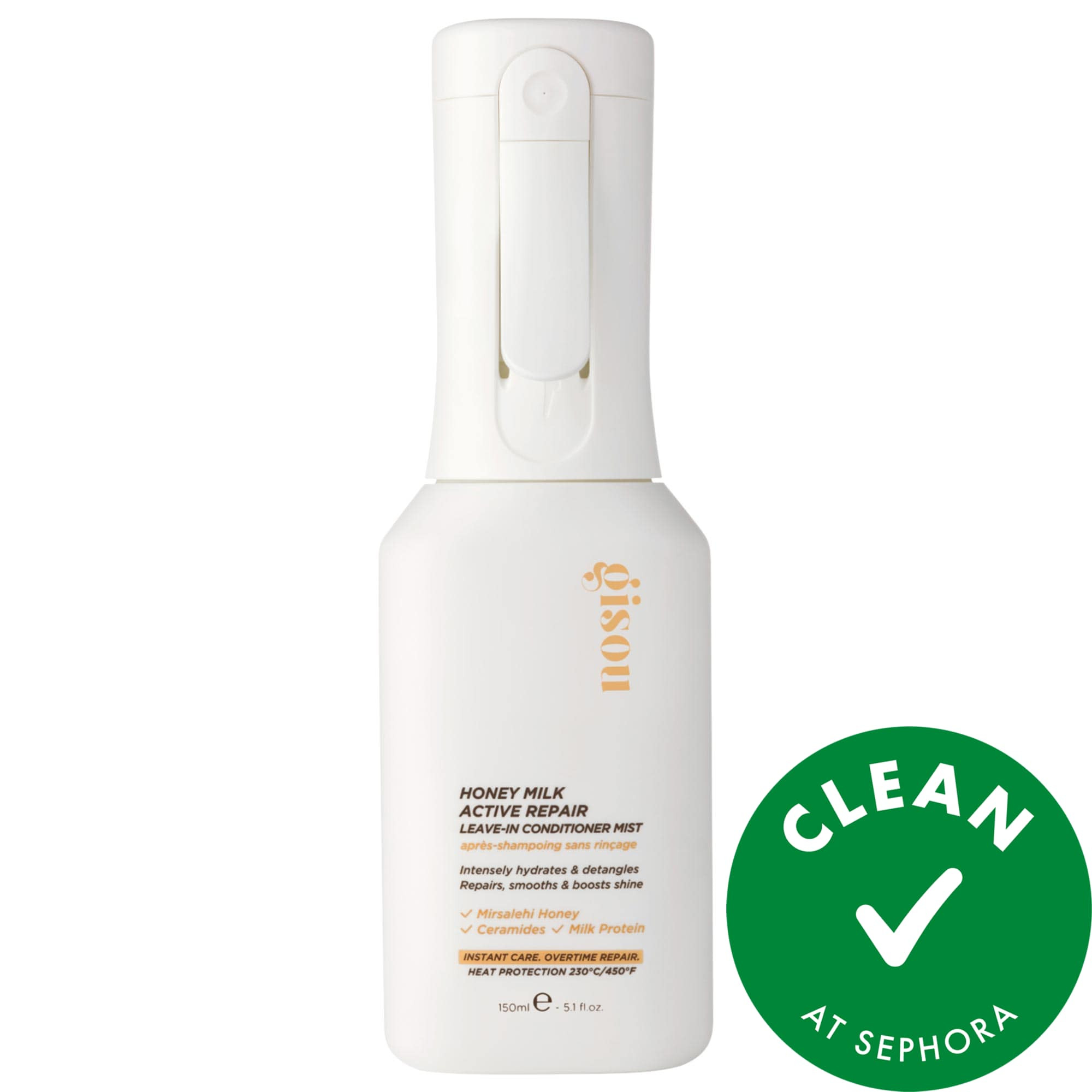 Gisou Honey Milk Active Repair Leave In Conditioner Mist 5.07oz/150ml | Sephora (US)